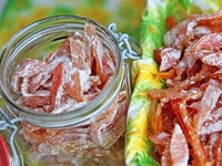 Цукаты из мандариновых корок