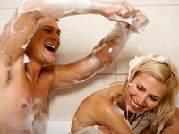 Секс в ванной комнате