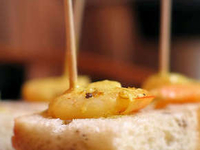 Креветки в остром кокосовом соусе