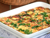 Фриттата с кабачками