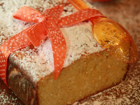 Апельсиновый творожник