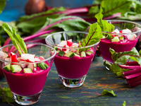 Гаспачо из свеклы