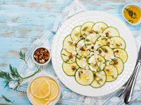 Карпаччо из кабачков