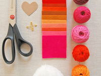 Мягкие украшения