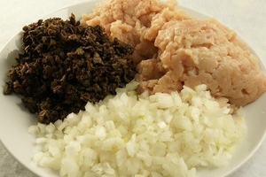 Куриные котлеты с грибами