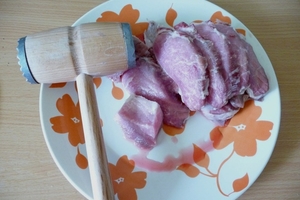 Отбивные с картофельным пюре