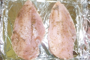 Запеченные куриные грудки