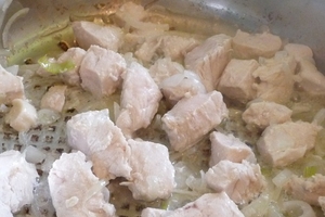 Курица с овощами