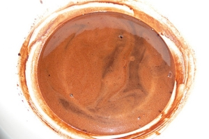 Шоколадный кекс с апельсиновыми цукатами