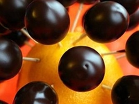 Виноград в шоколаде