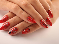 Зловещий маникюр в стиле Хэллоуина