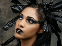 Макияж для Хэллоуина: Темная фея