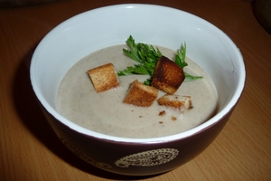 Грибной крем-суп