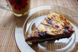 Черничный пирог