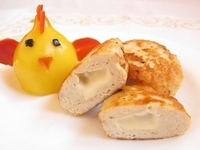 Куриные котлеты с плавленым сыром