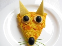 Омлет с морковью