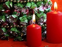 Елка из конфет