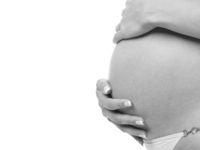 Новый год: маникюр для беременной