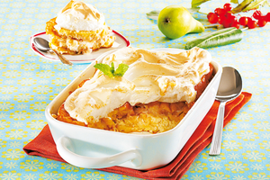 Запеканка с безе