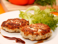 Куриные котлеты с сыром