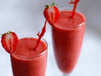 Клубничный коктейль