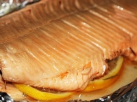 Форель с лимоном и розмарином