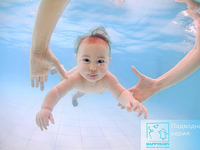 Яна Клочкова и сын: фотосессия под водой