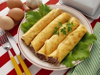 Блины с мясом