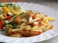 Жареный картофель