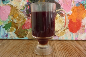 Глинтвейн с фруктами