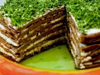 Готовим печеночный торт