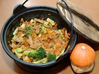 Тушеная говядина с овощами