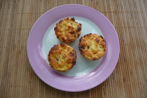 Творожная запеканка с вишней