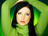 Зеленый макияж:  5 шагов