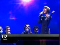 Первые стоп-кадры второго полуфинала Евровидения-2011
