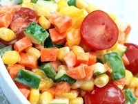 Хрустящий овощной салат