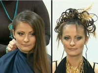 Выпускной 2011: Креативная прическа для длинных волос