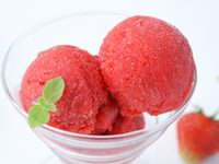 Клубничный щербет