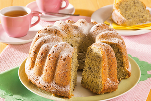 Картофельный кекс с маком