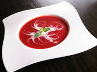 Суп: оригинальное оформление первых блюд