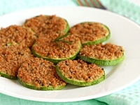 Запеченные кабачки с орехами