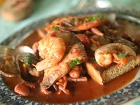 Каччуко - похлебка из морепродуктов