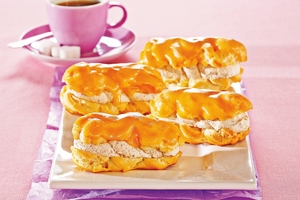 Эклеры с кофейным кремом