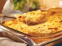 Гратен - блюдо с золотистой корочкой