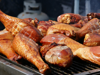 Индейка на гриле по-китайски