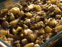 Как приготовить картофельную запеканку с грибами?