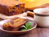 Шоколадный кекс с тыквой