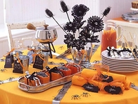 ТОП-10 идей сервировки стола в стиле Хэллоуин