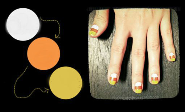 Модный маникюр в осенних красках