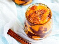 Десерт из тыквы и шоколада